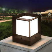moderne außenlampe für einfahrt und garten wetterfest mit led