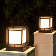 moderne außenlampe für einfahrt und garten wetterfest mit led