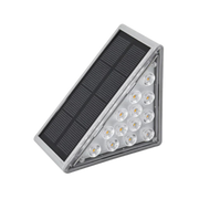 Kabellose Solarlampe für Außen | MARTHOVA Lichtdreieck | Modern & Wetterfest