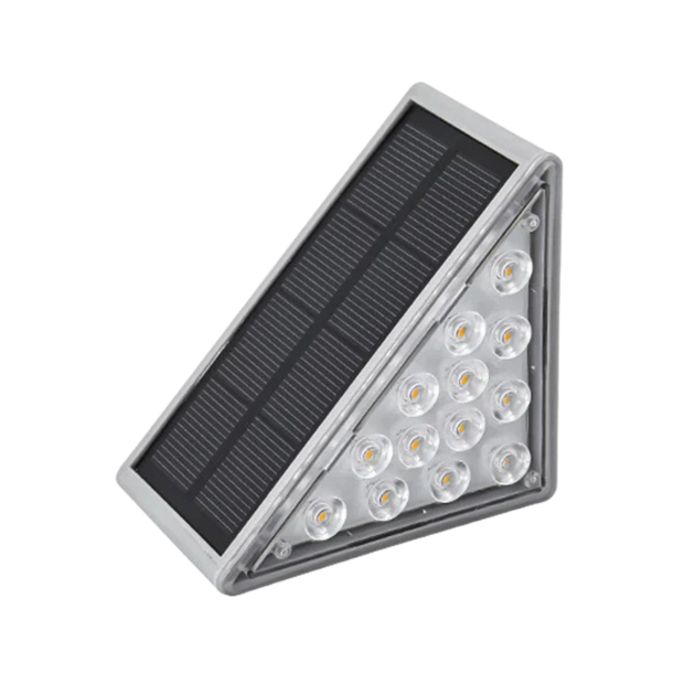 Kabellose Solarlampe für Außen | MARTHOVA Lichtdreieck | Modern & Wetterfest