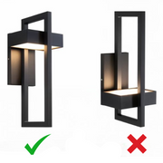 Moderne Außenwandleuchte Marthova Glanzzeit | Elegantes Design, IP65 wetterfest