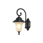 Vintage Außenwandleuchte im klassischen Stil | Wetterfeste Marthova Lampe für Haus & Garten