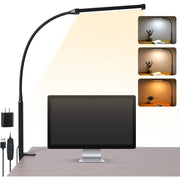 LED Schreibtischlampe dimmbar flexibel augenschonend modern USB