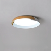 Deckenlampe Holzoptik Schlafzimmer LED warmweiß energieeffizient