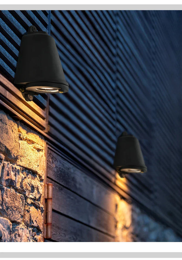LED Außenwandleuchte wetterfest modern für Garten Balkon Terrasse