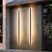 Wetterfeste Außenwandleuchte modern LED warmweiß für Garten Terrasse Hauswand