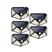LichtWächter Solar Außenlampe mit Bewegungsmelder LED wasserdicht IP65 für Garten und Terrasse