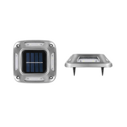 SonnenWege Lichtstein LED Gartenbeleuchtung Solar Wasserdicht Außenleuchte