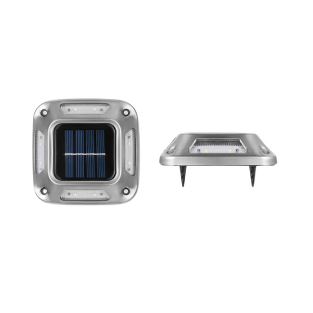SonnenWege Lichtstein LED Gartenbeleuchtung Solar Wasserdicht Außenleuchte