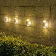 SonnenWege Lichtstein LED Gartenbeleuchtung Solar Wasserdicht Außenleuchte