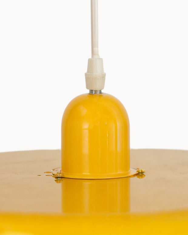 AuriLoft Pendelleuchte, Mid-Century-Pendelleuchte, Schwarz-Gold-Finish Deckenlampen
