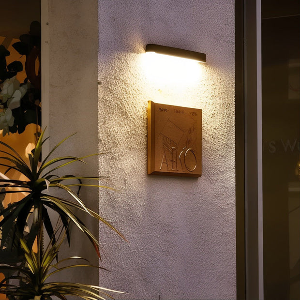 Wasserdichte LED Lampe für Garten und Wohnzimmer nachhaltig modern und hell