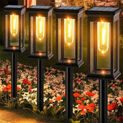 SonnenPfadlicht solar gartenbeleuchtung wegbeleuchtung kabellos wasserdicht led außen