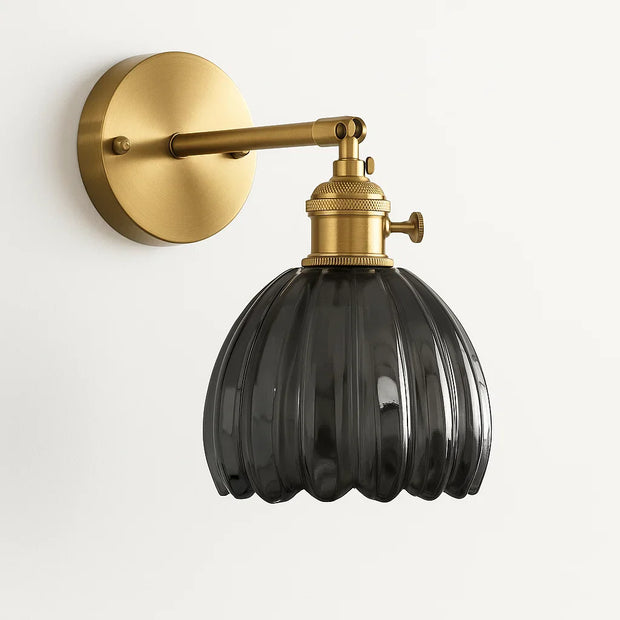 Retro Wandlampe Tulpenblüte