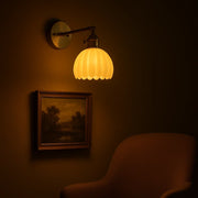 Retro Wandlampe Tulpenblüte