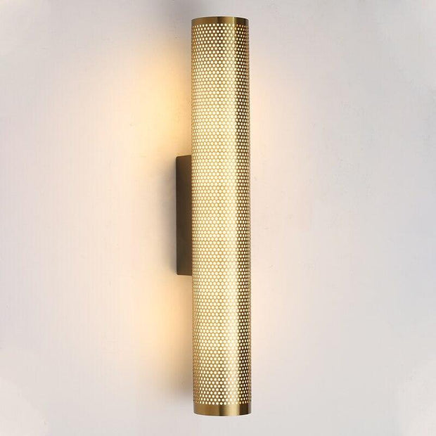 GoldÉlan Wandleuchte, Luxuriöse goldene Wandleuchte | LED, ART DECO Stil, 12W, verkabelt