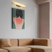 GoldÉlan Wandleuchte, Luxuriöse goldene Wandleuchte | LED, ART DECO Stil, 12W, verkabelt