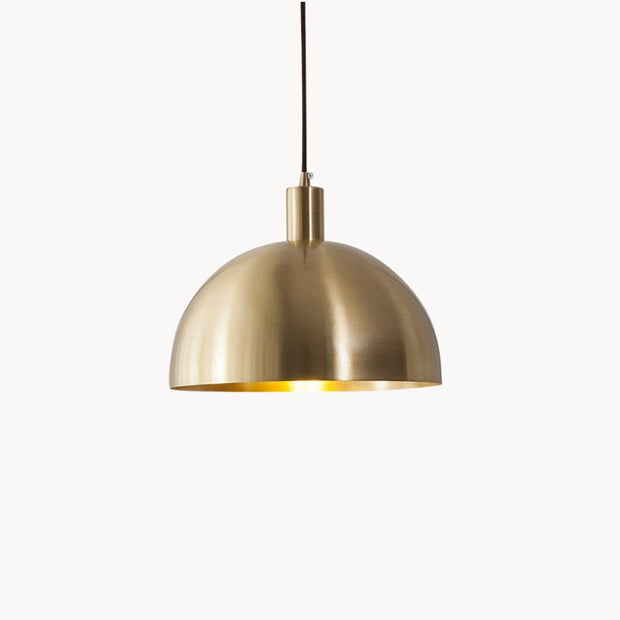 Auréla Pendelleuchte, Moderne Messing-Hängeleuchte im Mid-Century-Stil, verstellbarer Draht, E26/E27, 40W Max