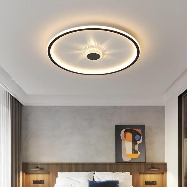 Moderne dimmbare LED Deckenlampe energiesparend für Wohnzimmer Schlafzimmer Büro
