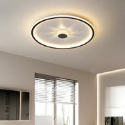 Moderne dimmbare LED Deckenlampe energiesparend für Wohnzimmer Schlafzimmer Büro