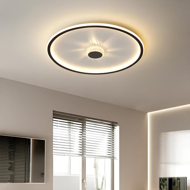 Moderne dimmbare LED Deckenlampe energiesparend für Wohnzimmer Schlafzimmer Büro