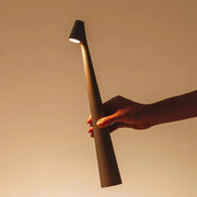 Kabellose LED Tischlampe dimmbar modern tragbar mit Akku für Innen und Außen
