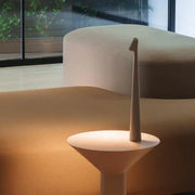 Kabellose LED Tischlampe dimmbar modern tragbar mit Akku für Innen und Außen