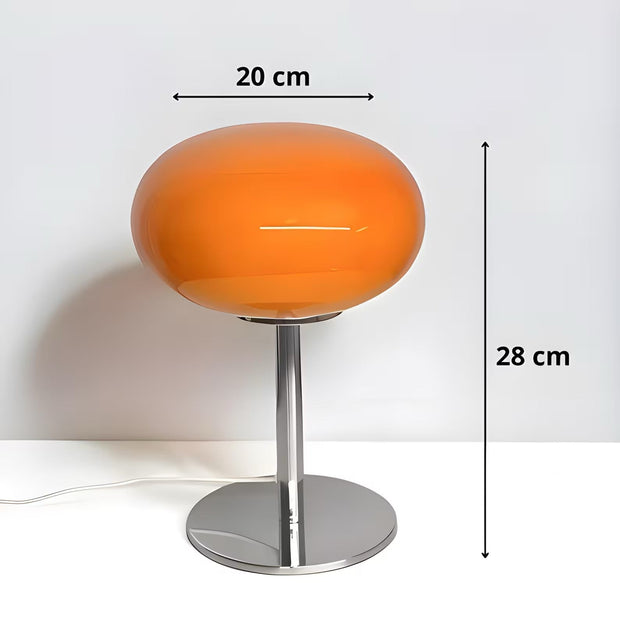 LumaKugel – Moderne dimmbare Tischlampe mit 3 Lichtmodi für stimmungsvolle Beleuchtung