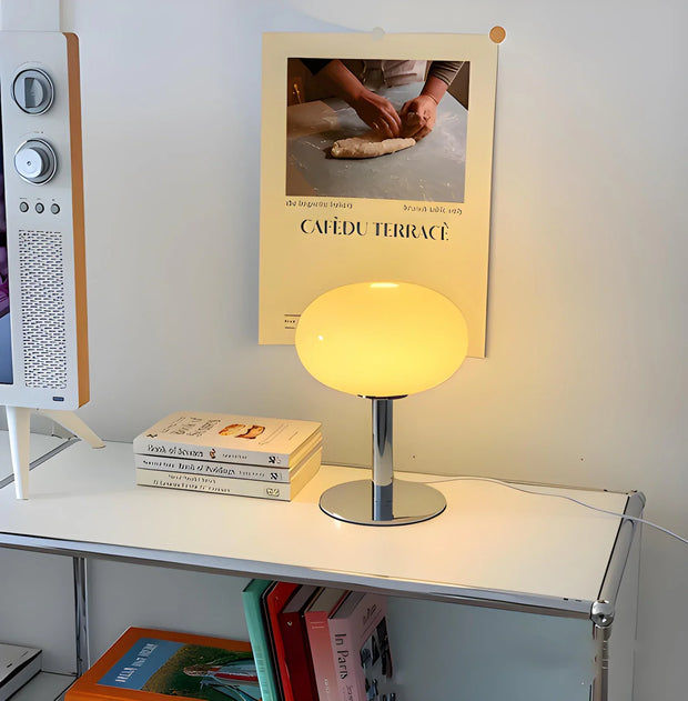 LumaKugel – Moderne dimmbare Tischlampe mit 3 Lichtmodi für stimmungsvolle Beleuchtung
