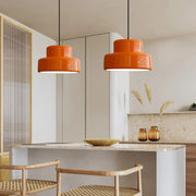 Art DecoRay Pendelleuchte - gebürstetes Metall & poliertes Chrom Deckenlampen