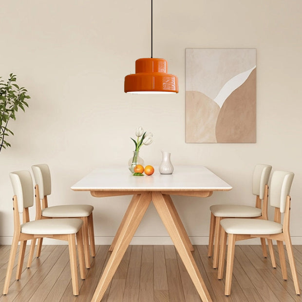 Art DecoRay Pendelleuchte - gebürstetes Metall & poliertes Chrom Deckenlampen