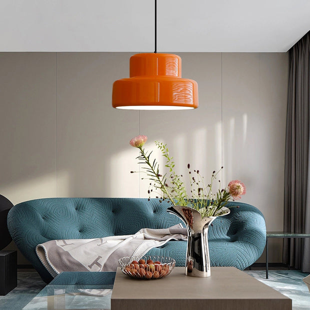 Art DecoRay Pendelleuchte - gebürstetes Metall & poliertes Chrom Deckenlampen