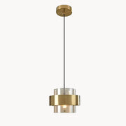 Glasviva Hängelampe mit verstellbarem 120cm Kabel - Metall & Glas E27 Deckenleuchte, AC Power, ROHS/CCC/CE zertifiziert