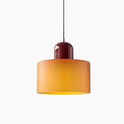 Glas-Pendelleuchte - LED, Glas/Metall, Max 12W, Druckknopfschalter, E27, CE/UL zertifiziert, moderne Eleganz Deckenlampen