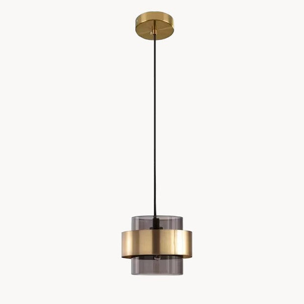 Glasviva Hängelampe mit verstellbarem 120cm Kabel - Metall & Glas E27 Deckenleuchte, AC Power, ROHS/CCC/CE zertifiziert