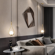 LichtLivi Wandleuchte Schwarz/Gold, G4 LED, Eisen+Glas, Up/Down Wandleuchten