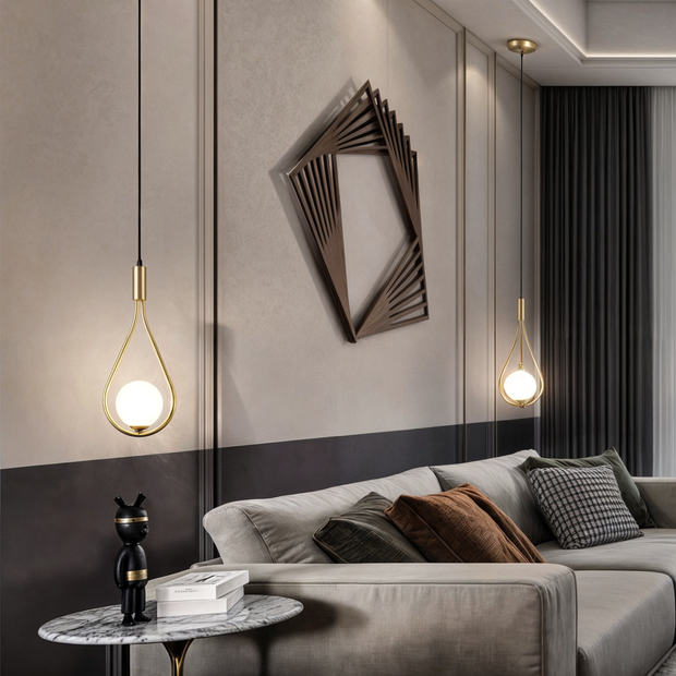 LichtLivi Wandleuchte Schwarz/Gold, G4 LED, Eisen+Glas, Up/Down Wandleuchten