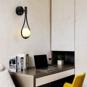 LichtLivi Wandleuchte Schwarz/Gold, G4 LED, Eisen+Glas, Up/Down Wandleuchten