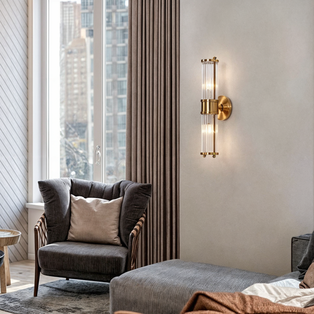 AureLux Kristall-Wandlampe