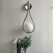 LichtLivi Wandleuchte Schwarz/Gold, G4 LED, Eisen+Glas, Up/Down Wandleuchten