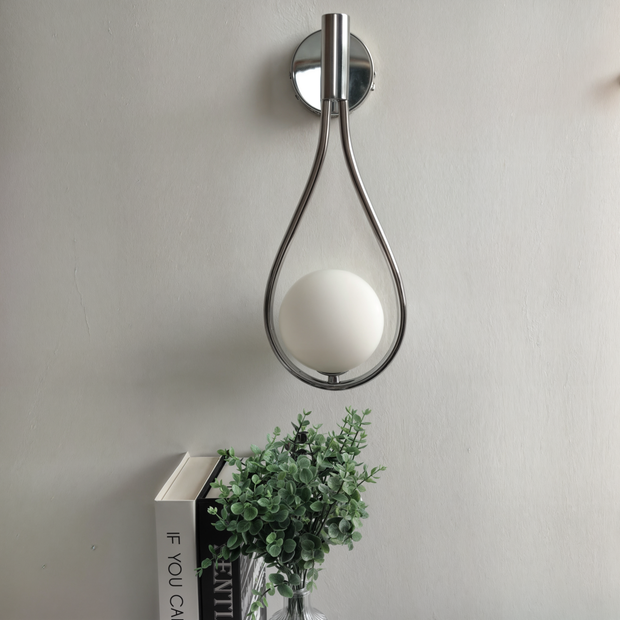 LichtLivi Wandleuchte Schwarz/Gold, G4 LED, Eisen+Glas, Up/Down Wandleuchten