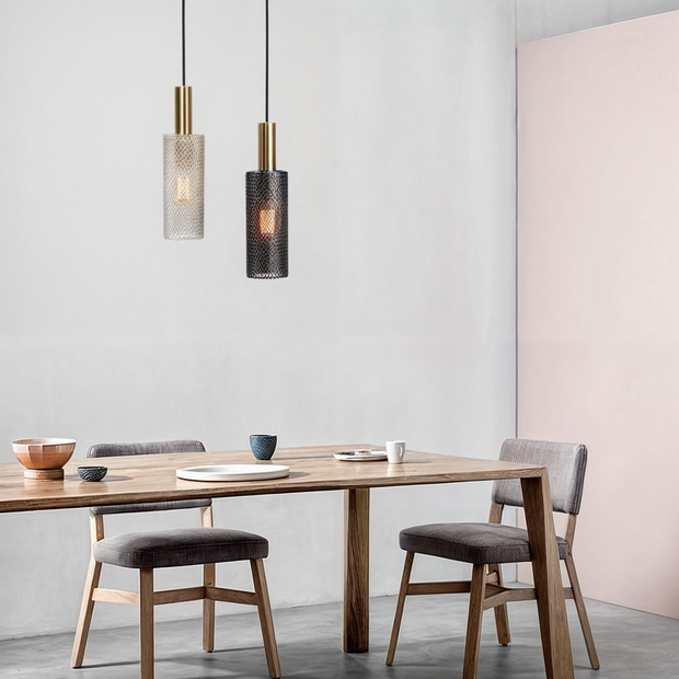 VeraLicht Pendelleuchte, elegantes Metalldesign, verstellbares Kabel, E27 LED