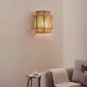 JutaLuma Wandlampe Naturbraun Juteschirm