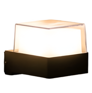 WetterLicht Eleganz Moderne LED Außenwandleuchte IP65 für Garten Balkon Terrasse