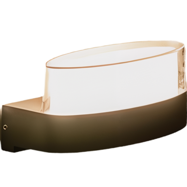 WetterLicht Eleganz Moderne LED Außenwandleuchte IP65 für Garten Balkon Terrasse