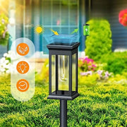 SonnenPfadlicht solar gartenbeleuchtung wegbeleuchtung kabellos wasserdicht led außen