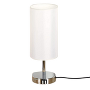 LumoTouch dimmbare LED Tischlampe mit USB Holzfuß für Schlafzimmer und Büro