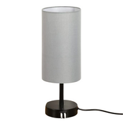 LumoTouch dimmbare LED Tischlampe mit USB Holzfuß für Schlafzimmer und Büro