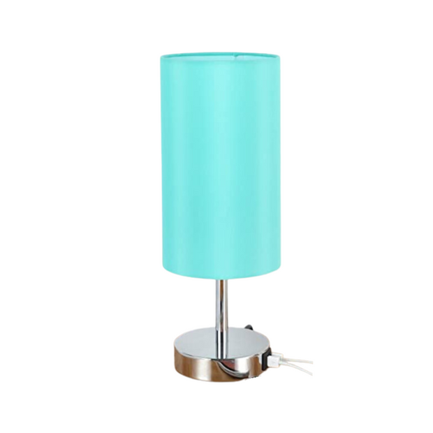 LumoTouch dimmbare LED Tischlampe mit USB Holzfuß für Schlafzimmer und Büro