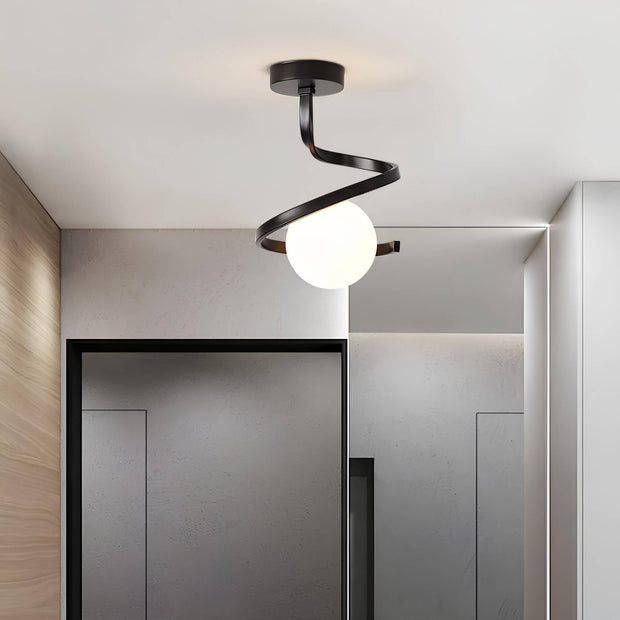 Moderne LED Deckenleuchte Wohnzimmer Schlafzimmer energiesparend stilvoll